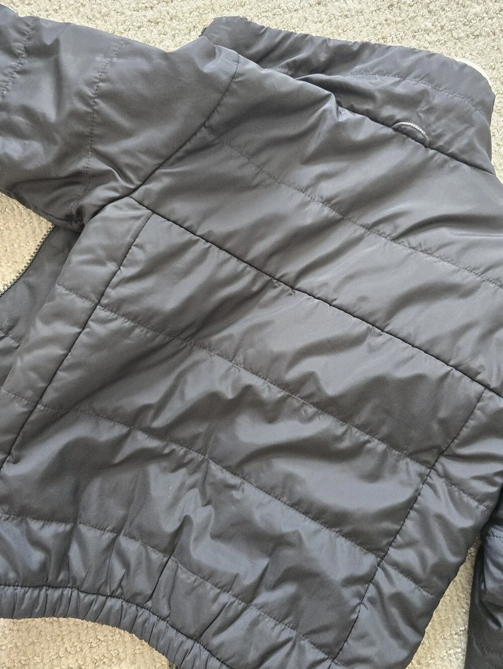 Columbia Kids Black Quilted Puffer Jacket
